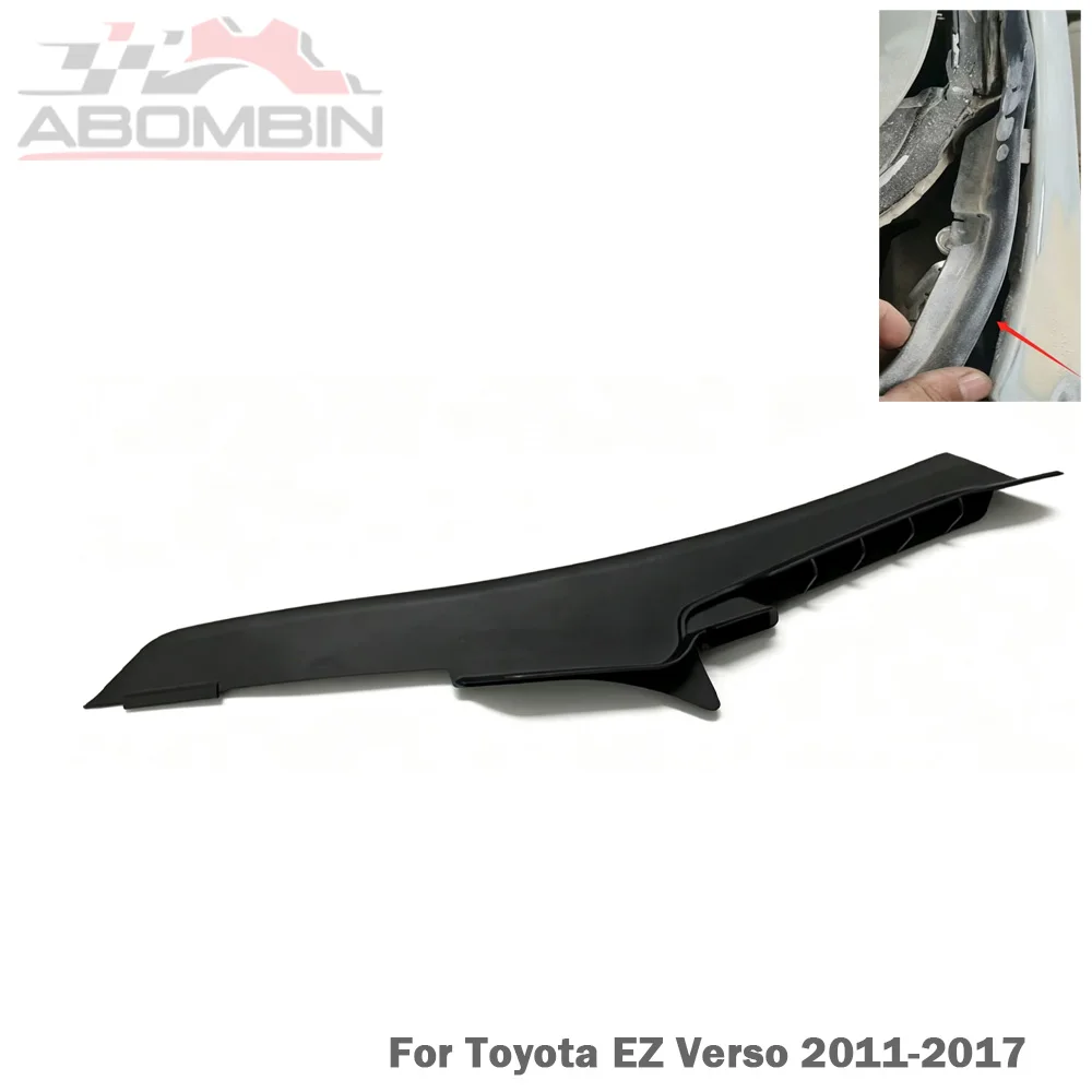 Front Windshield Wrap Corner Trim Fender Trim Windshield Wiper Side Trim Cover For Toyota EZ Verso 2011-2017