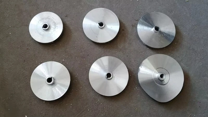 Aluminum Impeller of Water Pump Submersible Pump Self Priming Pump Cast Aluminum Impeller Multi Specification Aluminum Impeller