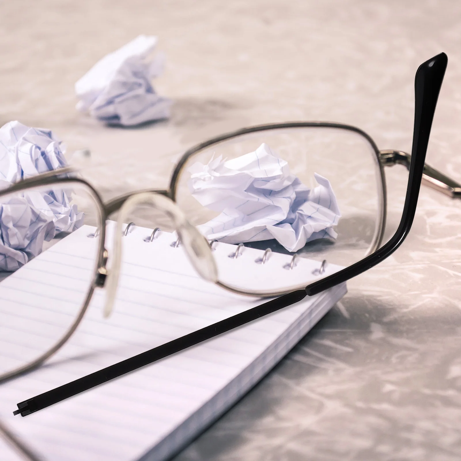 1Pair Eyeglasses Arm Replacement Metal Professional Lightweight Comfortable Easy Install Glasses Repair Accessories