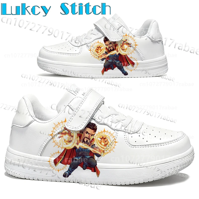 

Doctor Strange Children Print Design Shoes New Model Simple Pattern Casual Wear-Resistant Parity Flat Shoes for Boys Girls