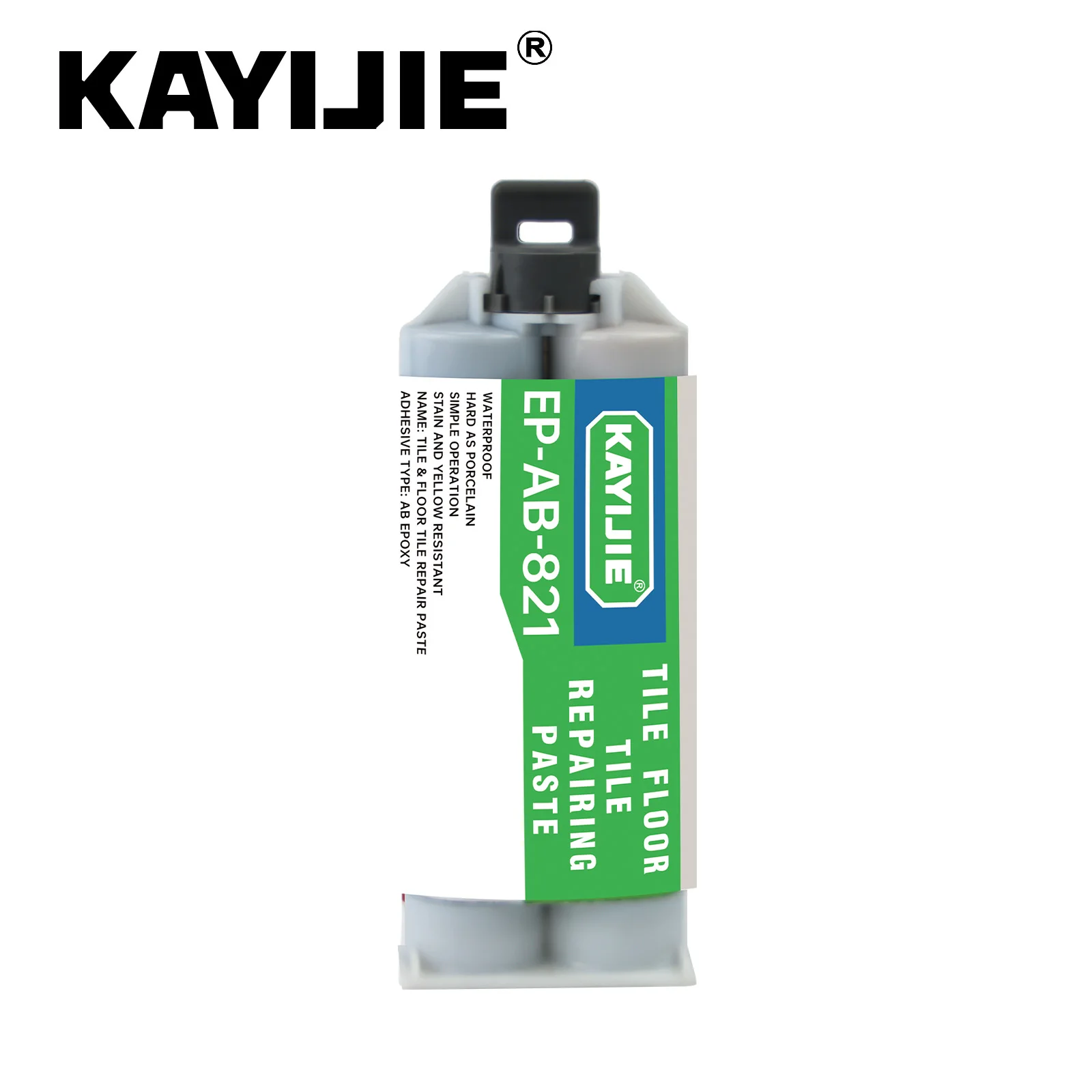 KAYIJIE EP-AB-821 Tile Marble Repair AB Epoxy, Seamless Crack & Pothole Filler for Ceramic Sink, Floor Tile & Bathroom Fixture