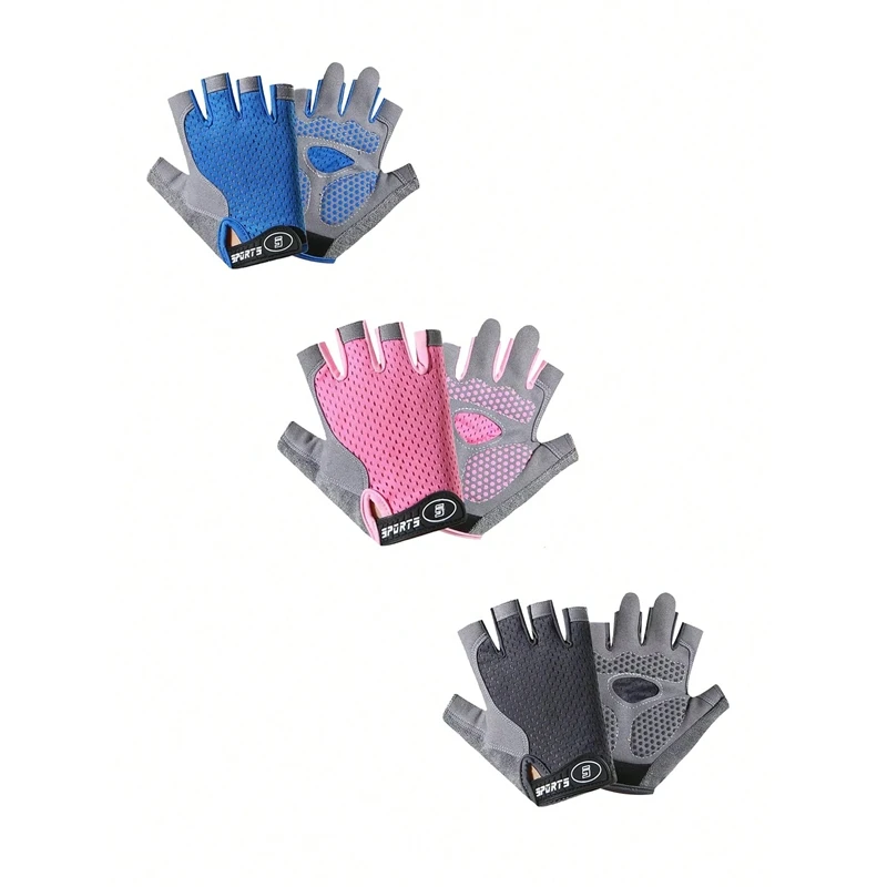 AliExpress NONE Children's Sports Gloves, Outdoor Special for Cycling, Breathable, Single-Bar, Anti-Slip, Anti-Callus, Wear-Resistant and Thin