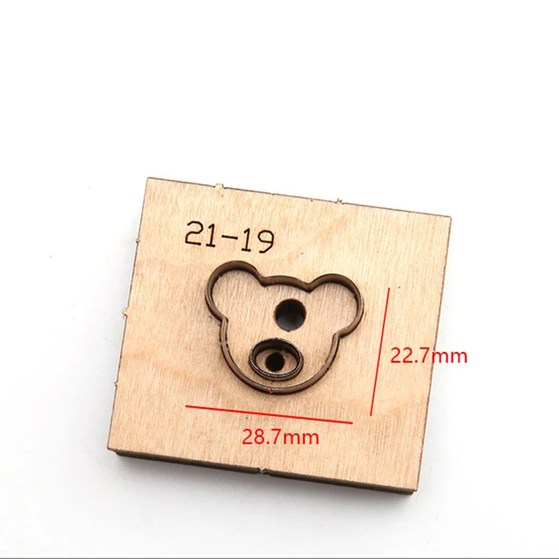 1Pcs Steel Punch Die Leather Earring knife Tool Cutting Mould For DIY Jewelry Craft Pattern Template