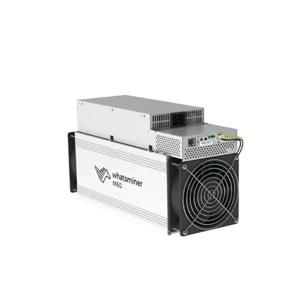 

Best Quality Whatsminer M60 174T 3463W Miner - BTC Bitcoin Miner, Includes PSU