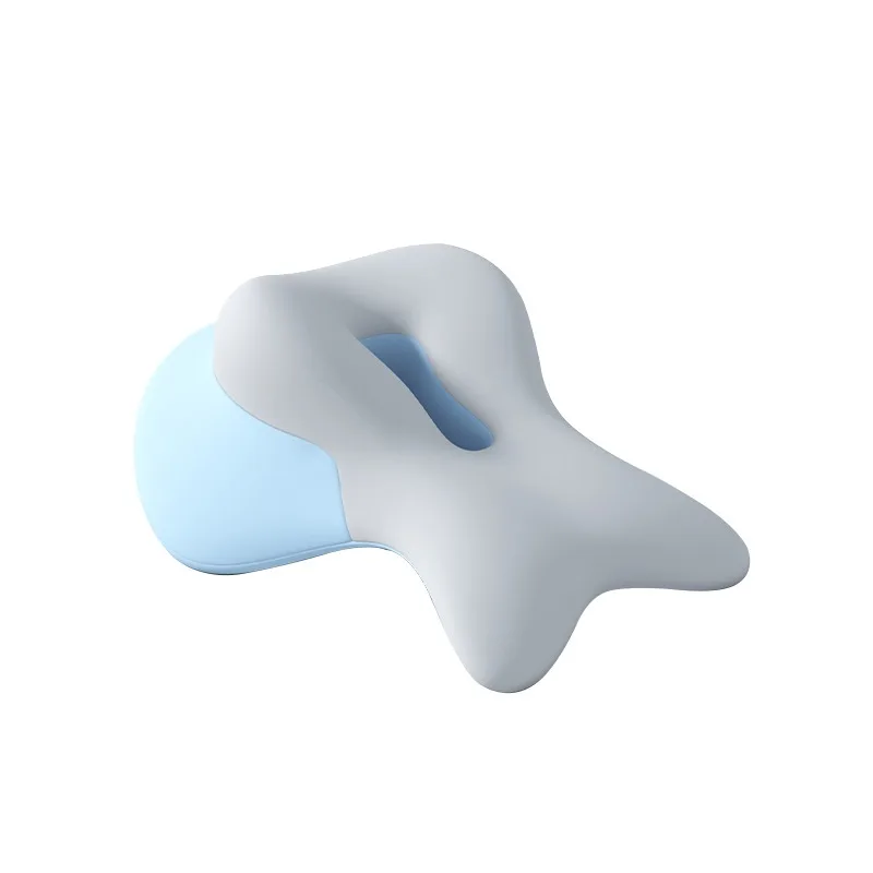 

high quality slow rebound memory foam waist support pillow office chair back knitted body pad