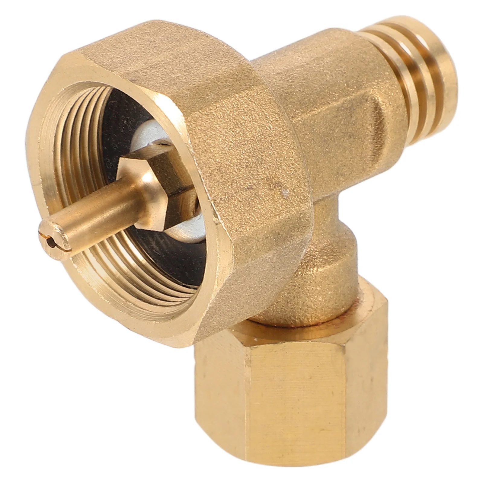 

Brass Gas Cylinder Adapter Female Converter 90 Degree Elbow for Outdoor Camping Propane Tank Grill Burner Grill Parts