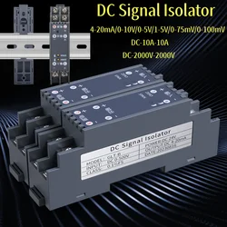 Trasmettitore trasduttore di tensione AC DC 0-50V 0-100V 0-500V a 0-10v 0-5v 4-20mA trasmettitore di corrente RS485 0-1A 0-10A a 4-20mA