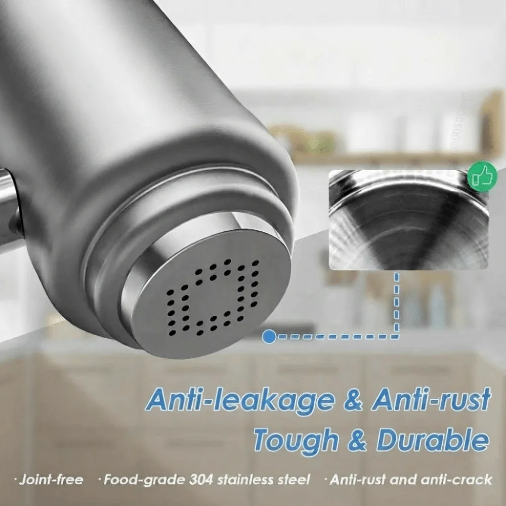 

Stainless Steel Faucet Water Filter Activated Carbon Long Lasting Water Purifier Filter System Pre-Filter Tap Water Filter