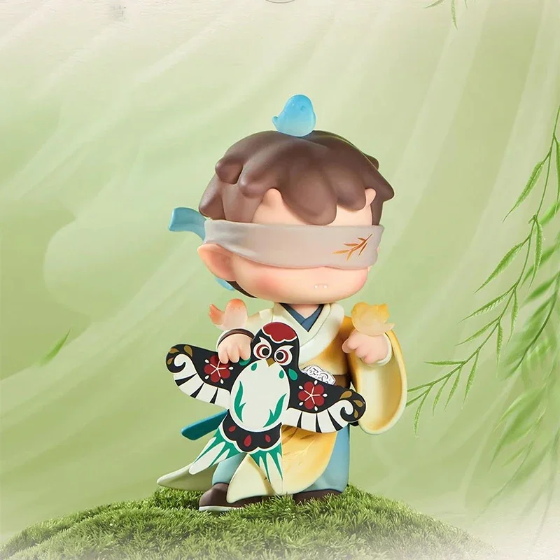 Lodii a música das montanhas e rios série caixa cega brinquedos kawaii anime figura de ação surpresa caixa mistério bonecas meninas presente