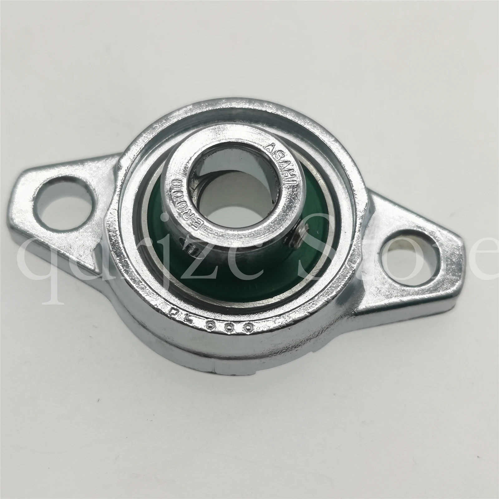 stainless steel miniature diamond bearing housing unit MUFL000 = MU000 + FL000 = UFL000SS