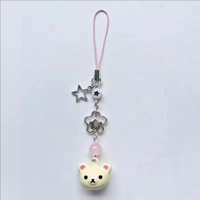 New Cute Bear Matching Phone Charms Y2k Handmade