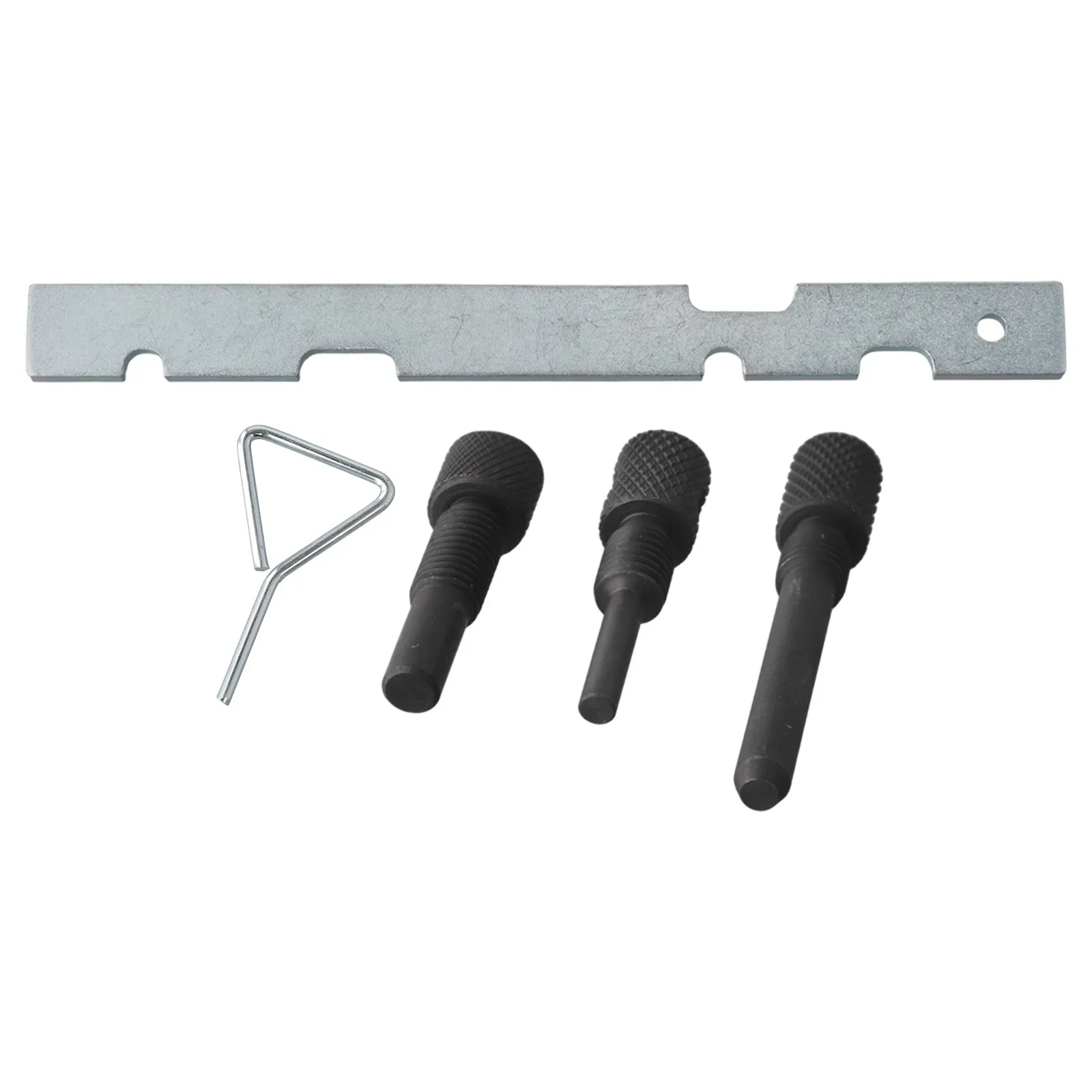 Black And Silver Finish Camshaft Lock Kit Easy Installation High Reliability OEM Part Numbers Automotive Timing Tool Kit