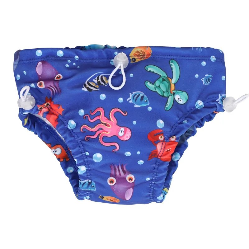 Top-grade Reusable Swim Diaper Baby Swimwear Kids Swimming Mermaid Boys Bloomers Pants Swimming Pool Diaper children beachwear