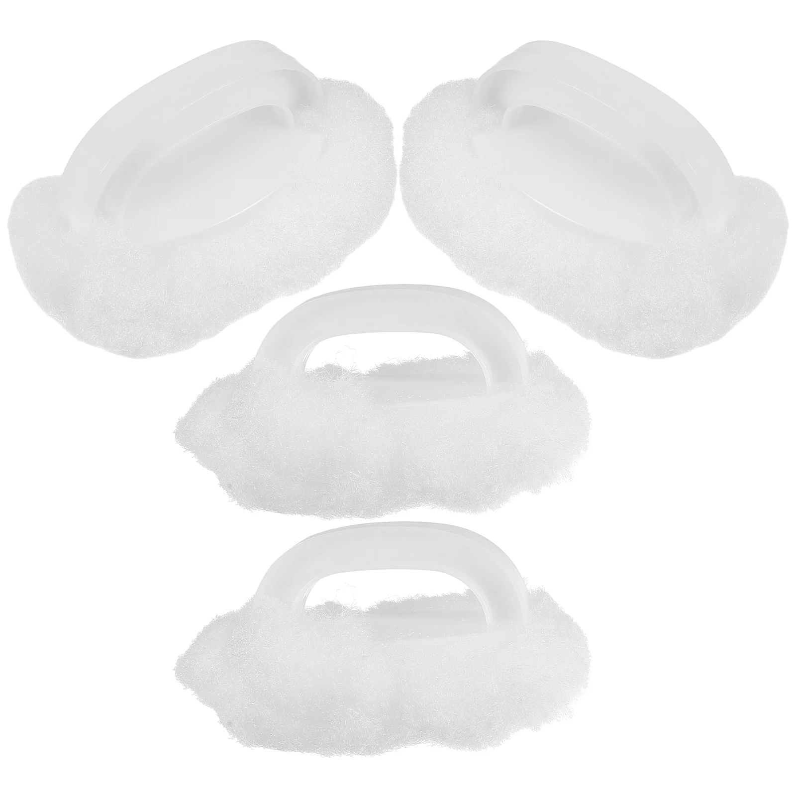 

4 Pcs Ceramic Tile Bathtub Cleaning Brush Polypropylene Yarn Bathroom Floor Tool