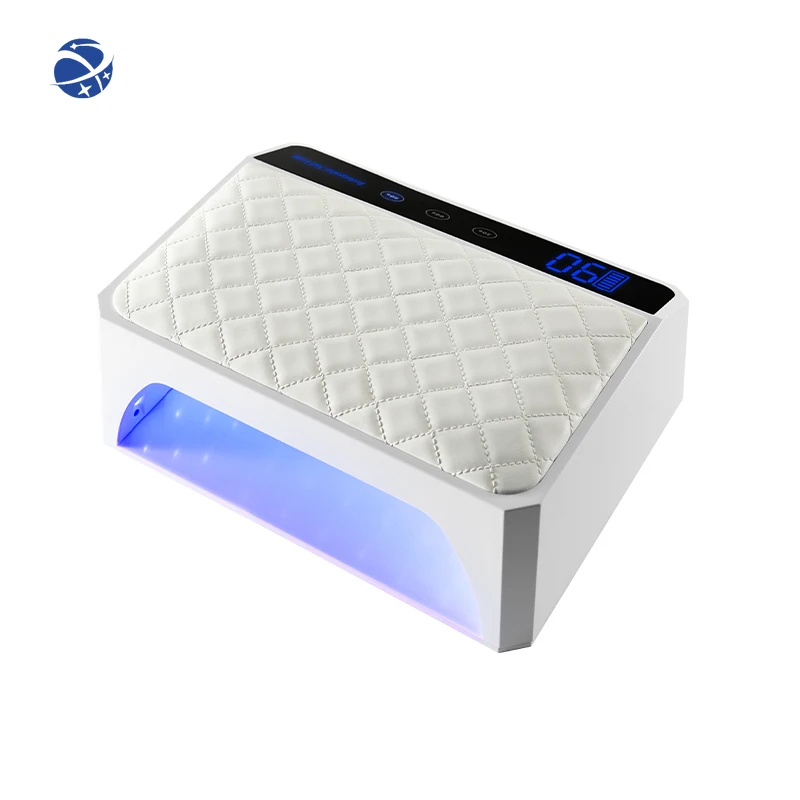 Nail lamp cure 2023 high quality rechargeable cordless nail cushion uv coating lamp gel polish machine uv nail dryeR two hands