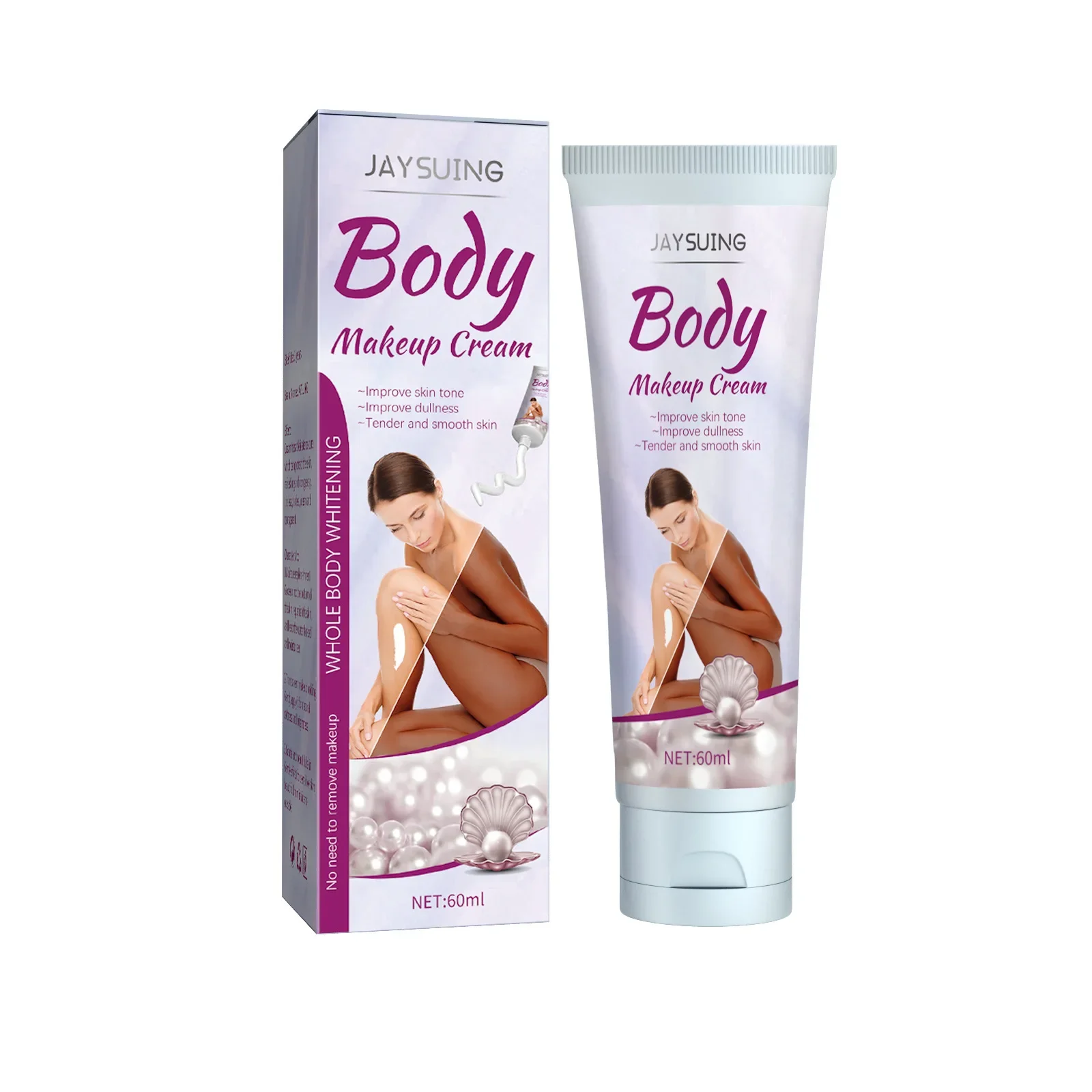 Body Whitening Cream Moisturizing Brightening Moisturizing Light Translucent Refreshing Non-Greasy Body Cream