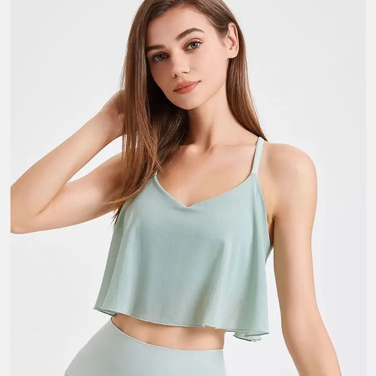 Sexy cruz ba yoga colete feminino strapl malha fina sle sudeste asiático sle topo quali senhoras tubo topos