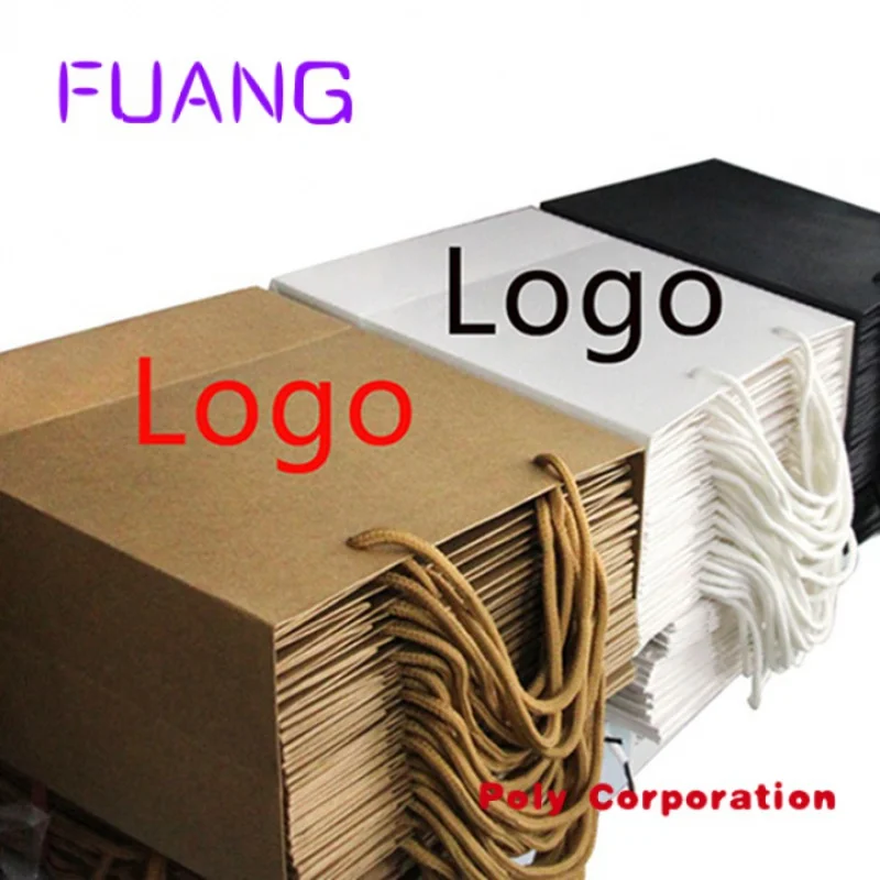 Custom  Recycled Brown bags doy pack kraft paper bags dep paper bags customized fabric shopping bags for Food/Packaging