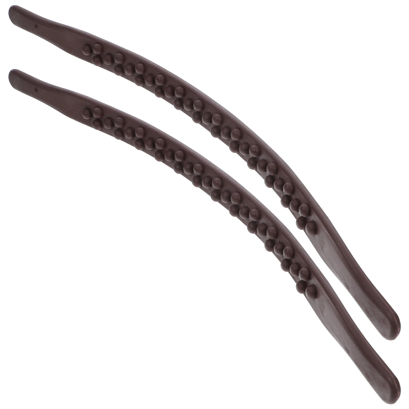 

2Pcs 37-Bead Plastic Massage Stick Gua Sha Roller for Deep Tissue Muscle Relaxation and Acupoint Stimulation Message Sticks
