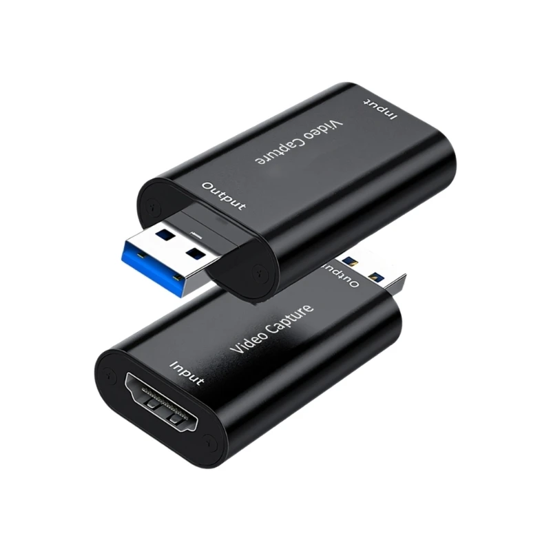 4K 30Hz Video Capturing Card USB to HDTV Video Capturing Device Convert Digital Converter for PC Laptop Gaming
