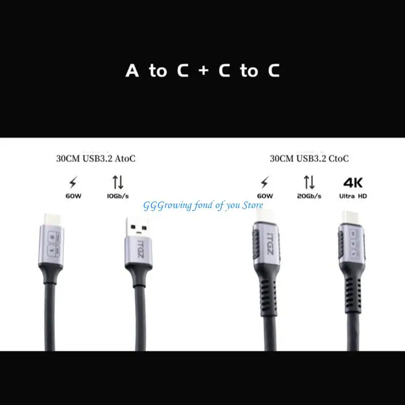 H9EB 20GBPS ASM2364 M.2 NVME Caso SSD Aluminio M.2 Caso SSD ASM2364 para 2230 2242
