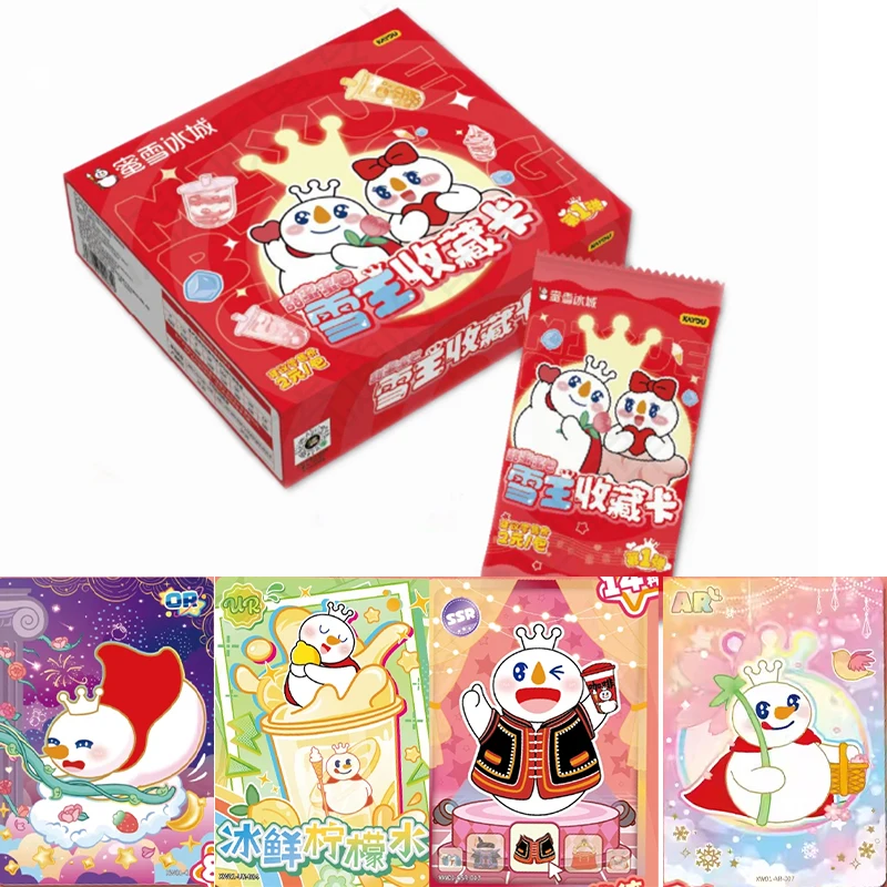 

KAYOU Mi Xue Bing Cheng Snow King Коллекционные карты - Sweet Honey Pack 1st Series Lemon Tea Passion Fruit Аниме Периферийные подарки