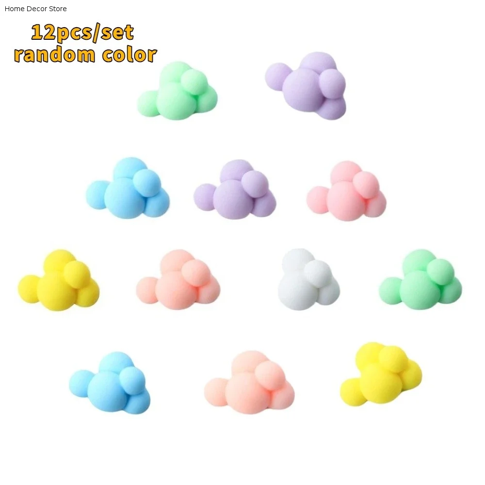12PCS/SET Cloud Shape Hamster Climbing Platforms Colorful Bite Resistant Hamster Ladders Mini Hamster Sports Toy