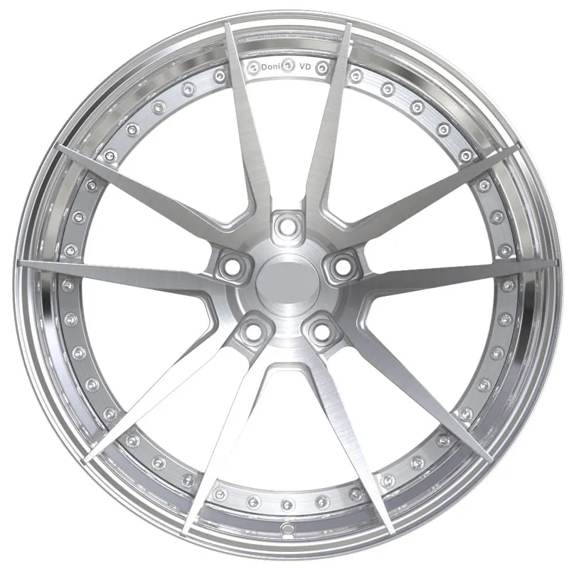 

Forged Aluminium Alloy Car Wheels Polish Silver For DIY YOUR CAR Wheel Rims Hub