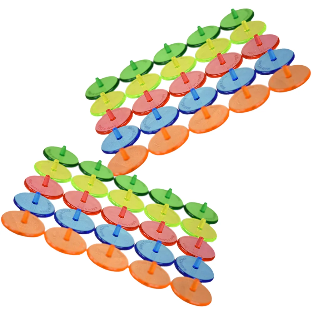 

150 Pcs Golf Ball Position Marking Tool Markers for Men Colored Plastic Golfs Miss Accessories
