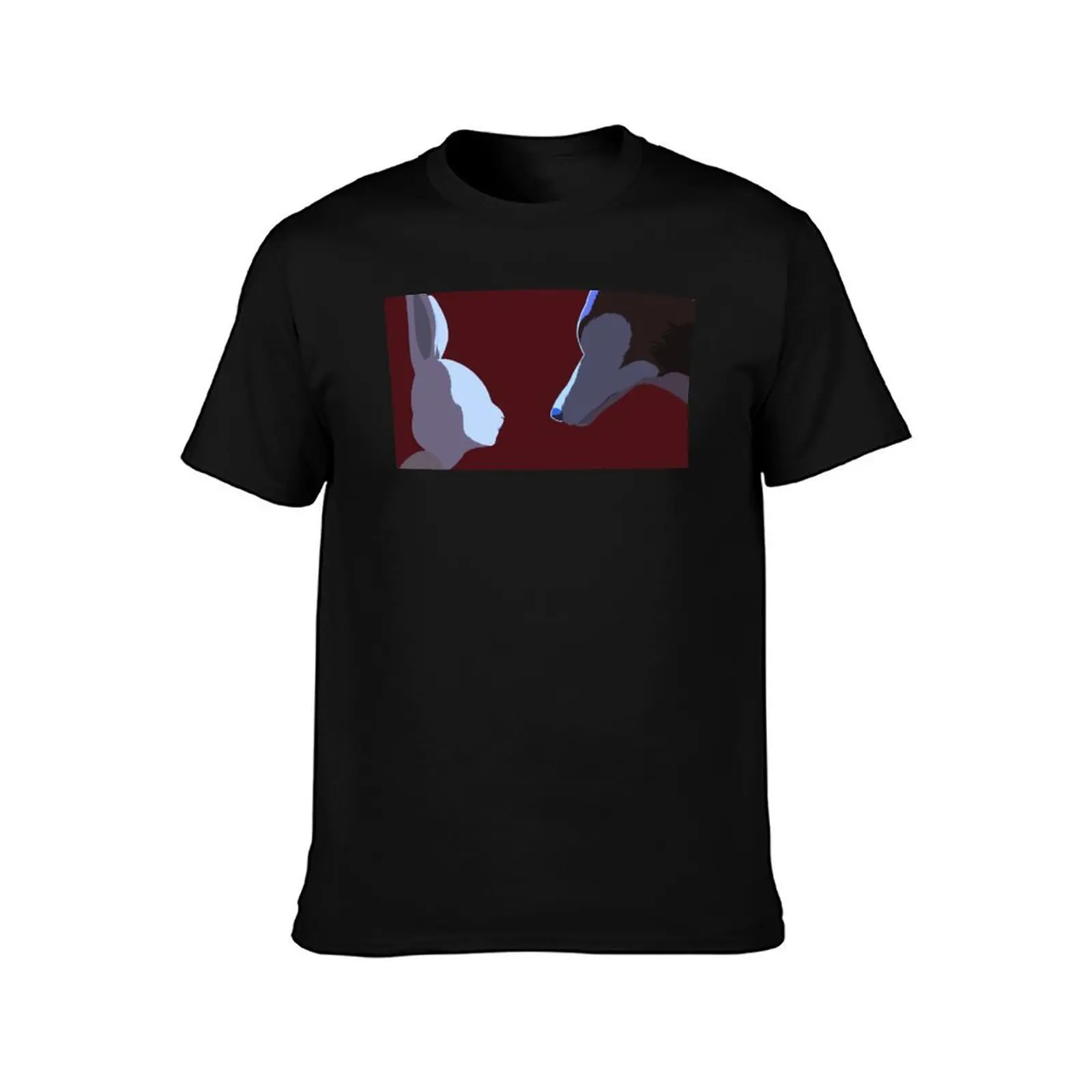 Legoshi and Haru T-Shirt Work Basic Short Sleeve Top