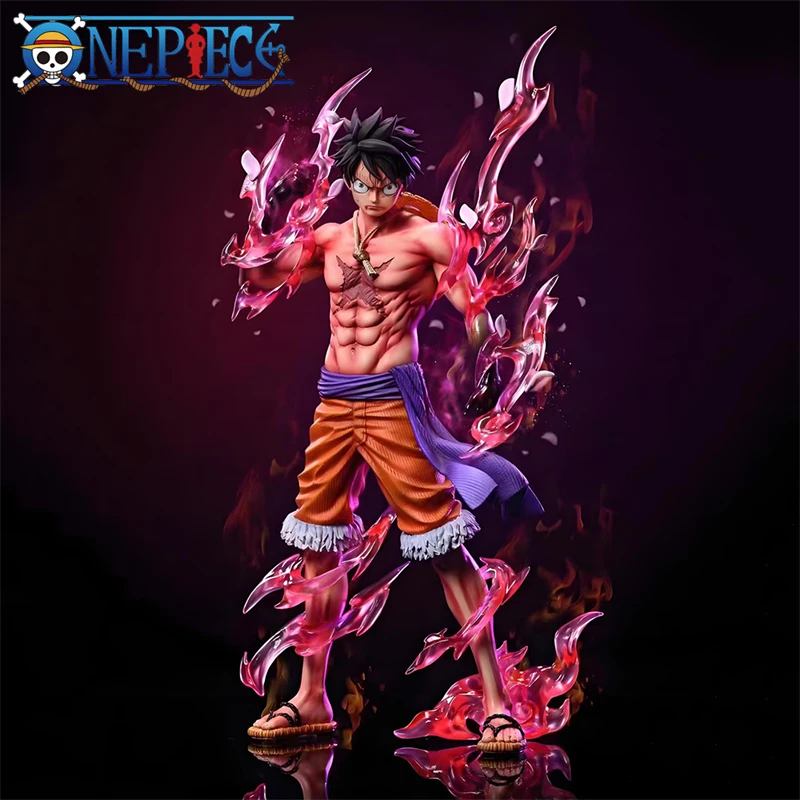 2026 Heißer One Piece Luffy Anime-Figur Spielzeug Monkey D. Luffy Flowing Cherry PVC Actionfigur Sammlermodell Geburtstagsgeschenke