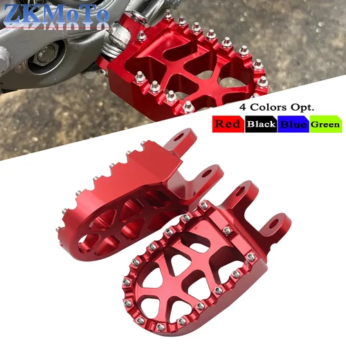 Reposapiés CNC para motocicleta, reposapiés de Pedal para Honda CR80R CR85R CRF230L CRF1000L XR 250R 400R 600R 650R 1989-2020 2019