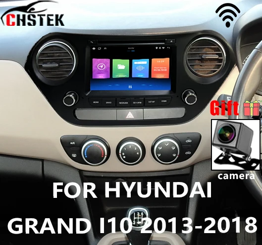 Car Radio For Hyundai i10 Grand i10 2013-2018 Android Player Upgrade Models Multimedia Bluetooth Autoradio Refitment DSP FM WIFI