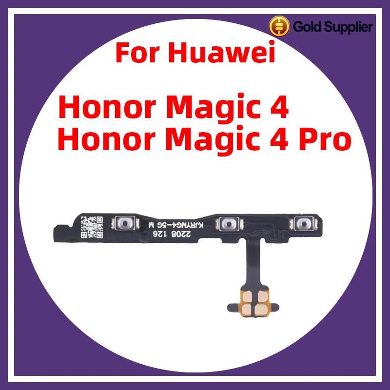 For Huawei Honor Magic 4 Pro Power ON OFF Volume Camera Key Button Switch Flex Cable Replacement
