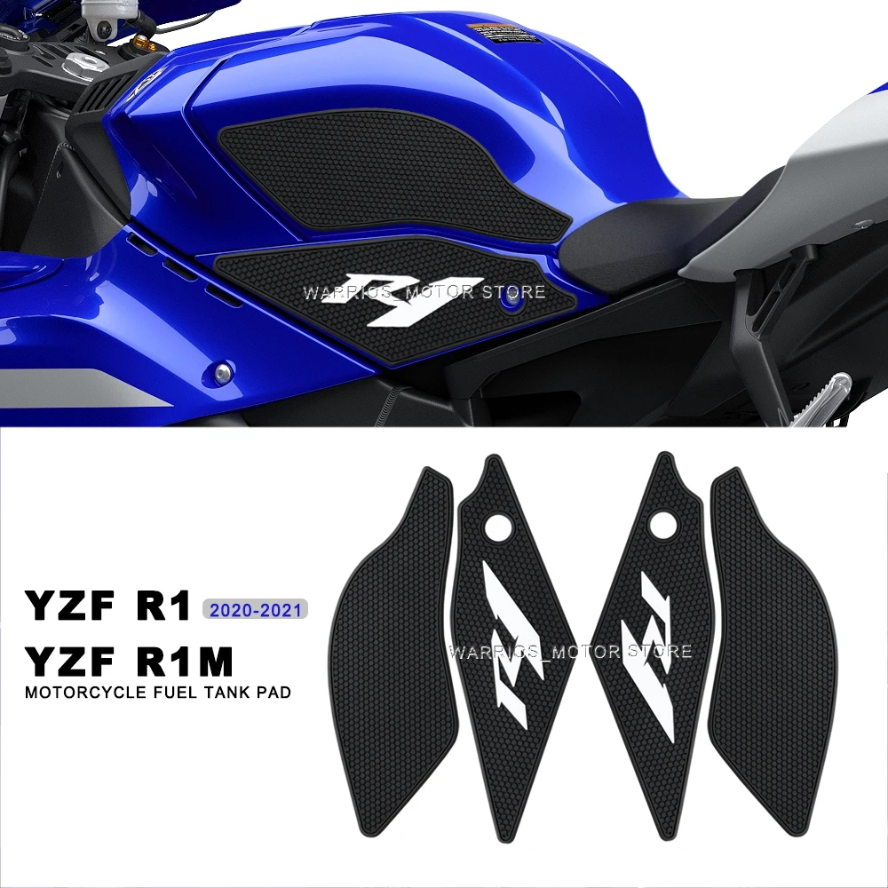 

Tank Traction Pad Anti Slip Sticker Side Grip Protector For Yamaha YZF R1 R1M YZFR1 2020 - 2021 Motorcycle Accessories