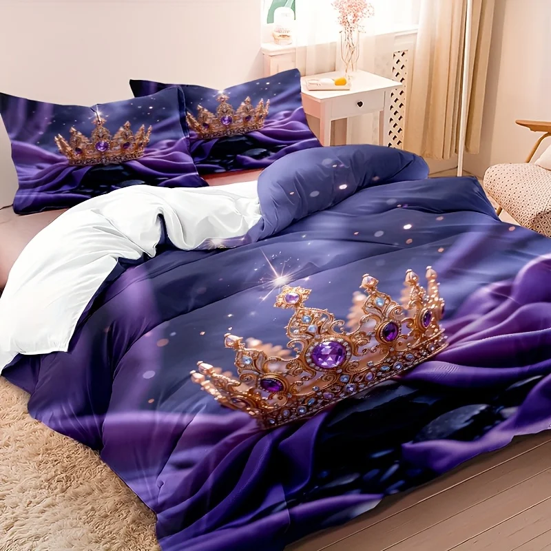 set-copripiumino-da-3-pezzi-include-1-copripiumino-e-2-federe-senza-inserto-motivo-corona-viola-ultra-morbido-confortevole-e-traspirante