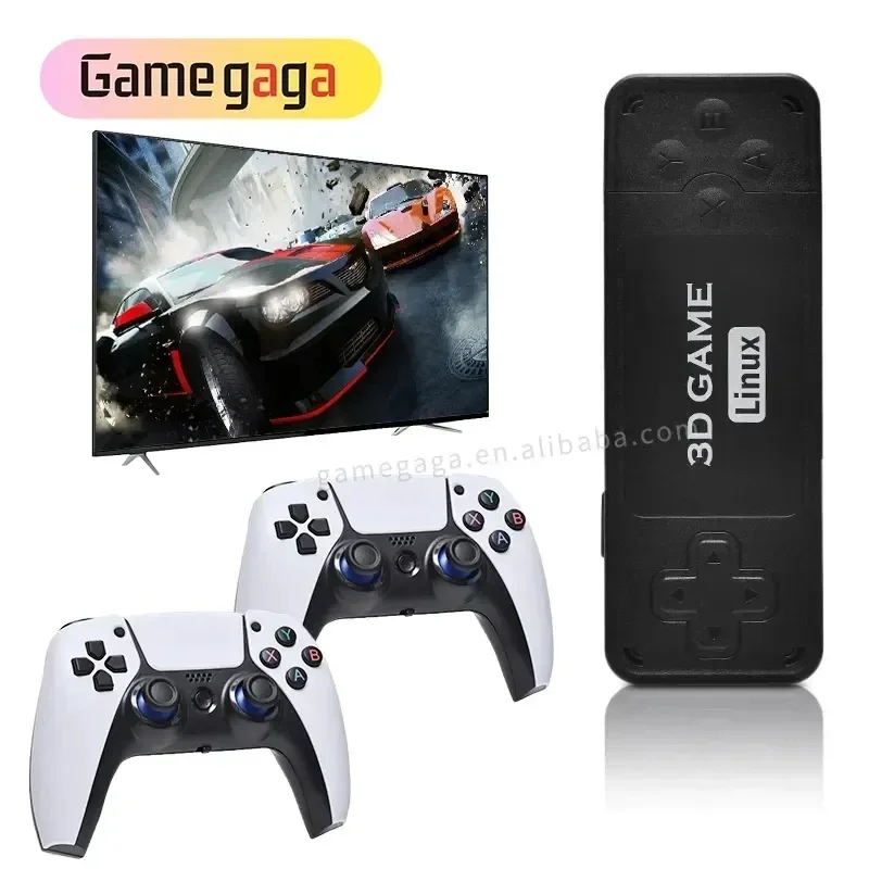 Professional Game Stick 4k Video Game Console High Definition Output 64GB