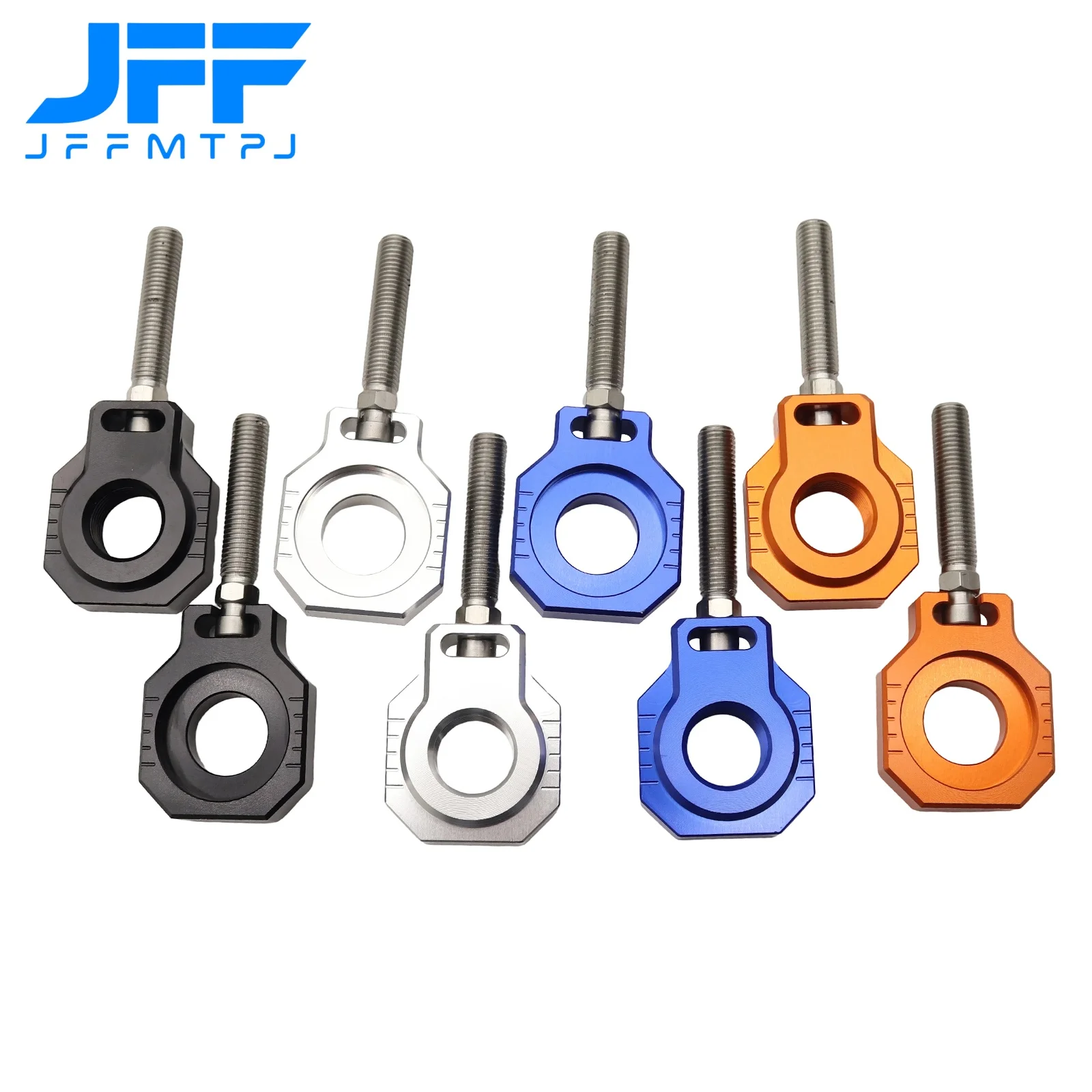 20mm CNC Rear Axle Slider Chain Regulator Block For KTM SX SX-F XC X 125-530 Dirt Bike 2000-2023 Precise Wheel Alignment Tension