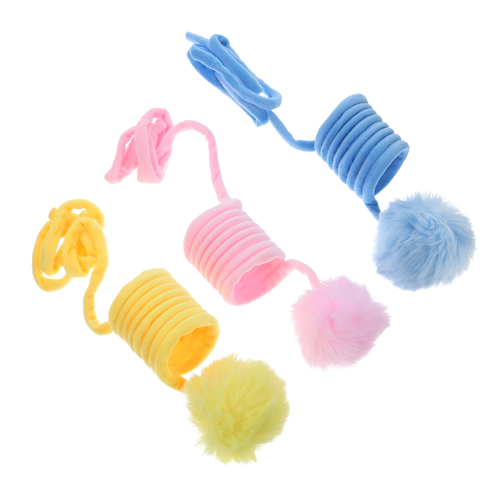 

3 Pcs Cat Ball Toy Crinkles Interactive Indoor Kitten Supplies Scratching Balls Dribble Wear Resistant Durable Pet Shop Home
