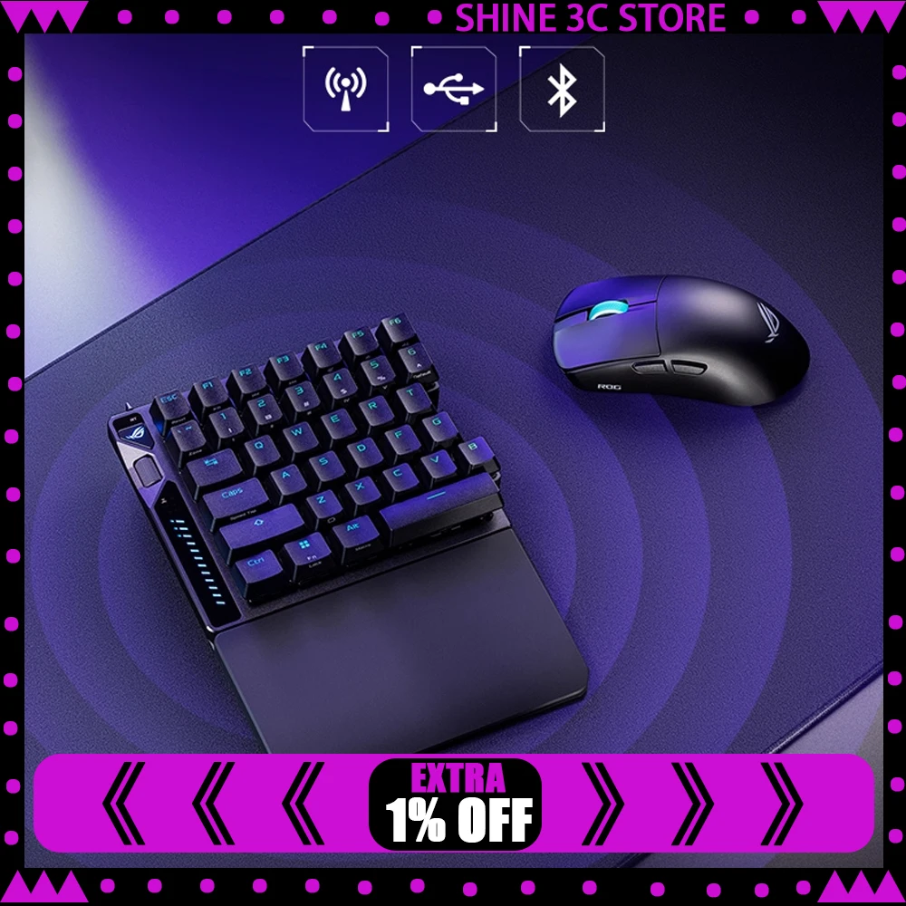 

ROG Falcata Split Magnetic Switch Keyboard Tri Mode Wireless Mechanical Keyboards 8000Hz RT0.01mm Gaming Keyboard PC Accessories
