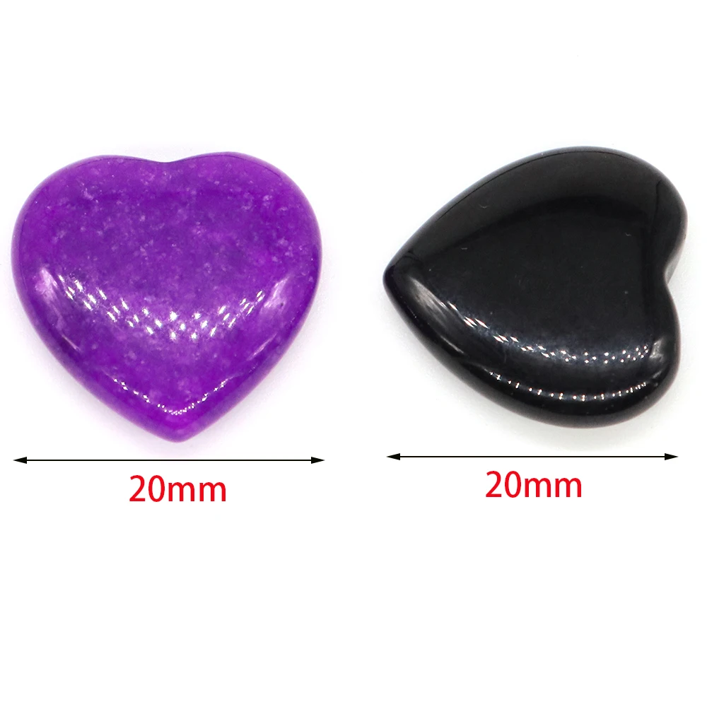 20 مللي متر الحب القلب الحجر الطبيعي شفاء كريستال جمشت الكوارتز شقرا تدليك الأحجار الكريمة جيب هدية ديكور المنزل مجوهرات اكسسوارات #6