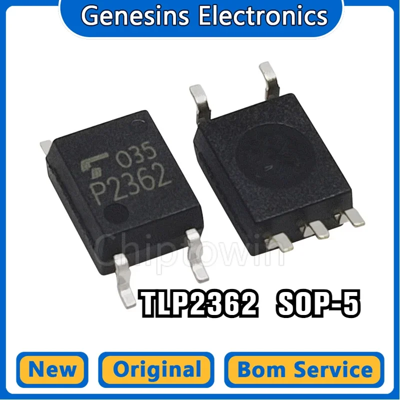 10 pcs / 100 pcs TLP2362 SOP-5 Optocoupler TLP2362(TPL,E(T