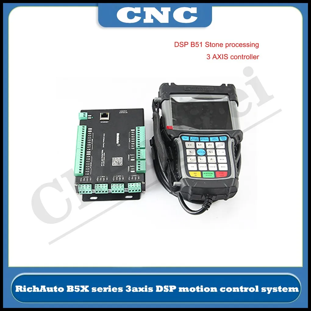 

HOT CNC RichAuto DSP B51 USB CNC Controller B51S B51E 3 Axis Controller for CNC Router Control Replace DSP B51 Manual