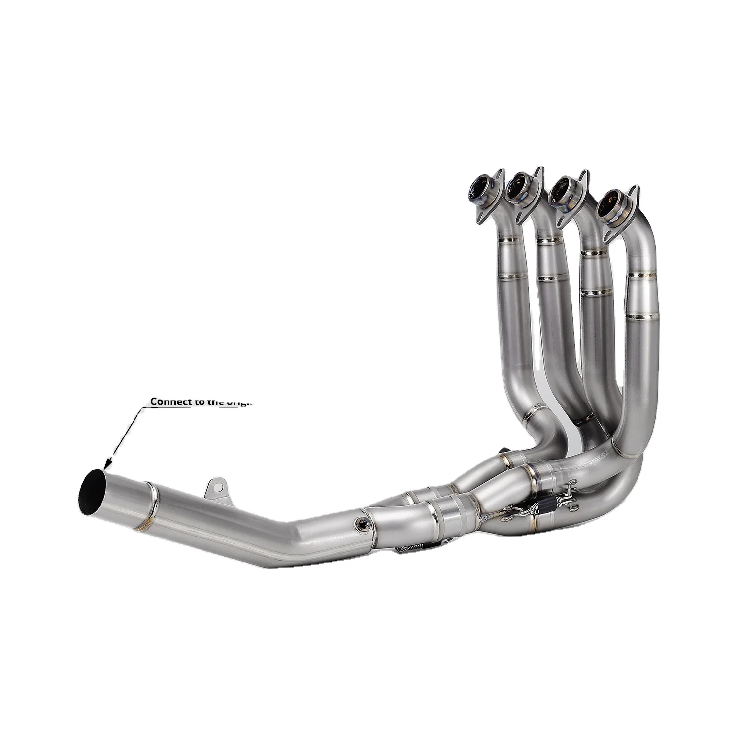 

STLF 2020-2023 Titanium Alloy Exhaust System Header Collector Front Pipe for Z H2 Z H2 SE Z H2 SE 2021-2023 Motorcycles New Cond