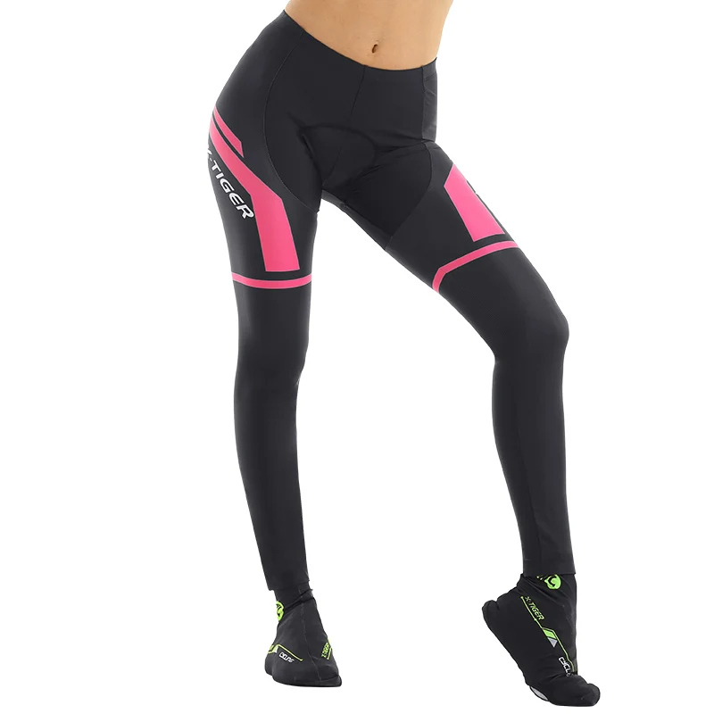 X-TIGER Frauen Radfahren Hosen Anti-shock MTB Fahrrad Radfahren Hosen Anti-schweiß 5D Anti-Slip Gepolsterte Gel Racing fahrrad Sport Hosen – Detail 18