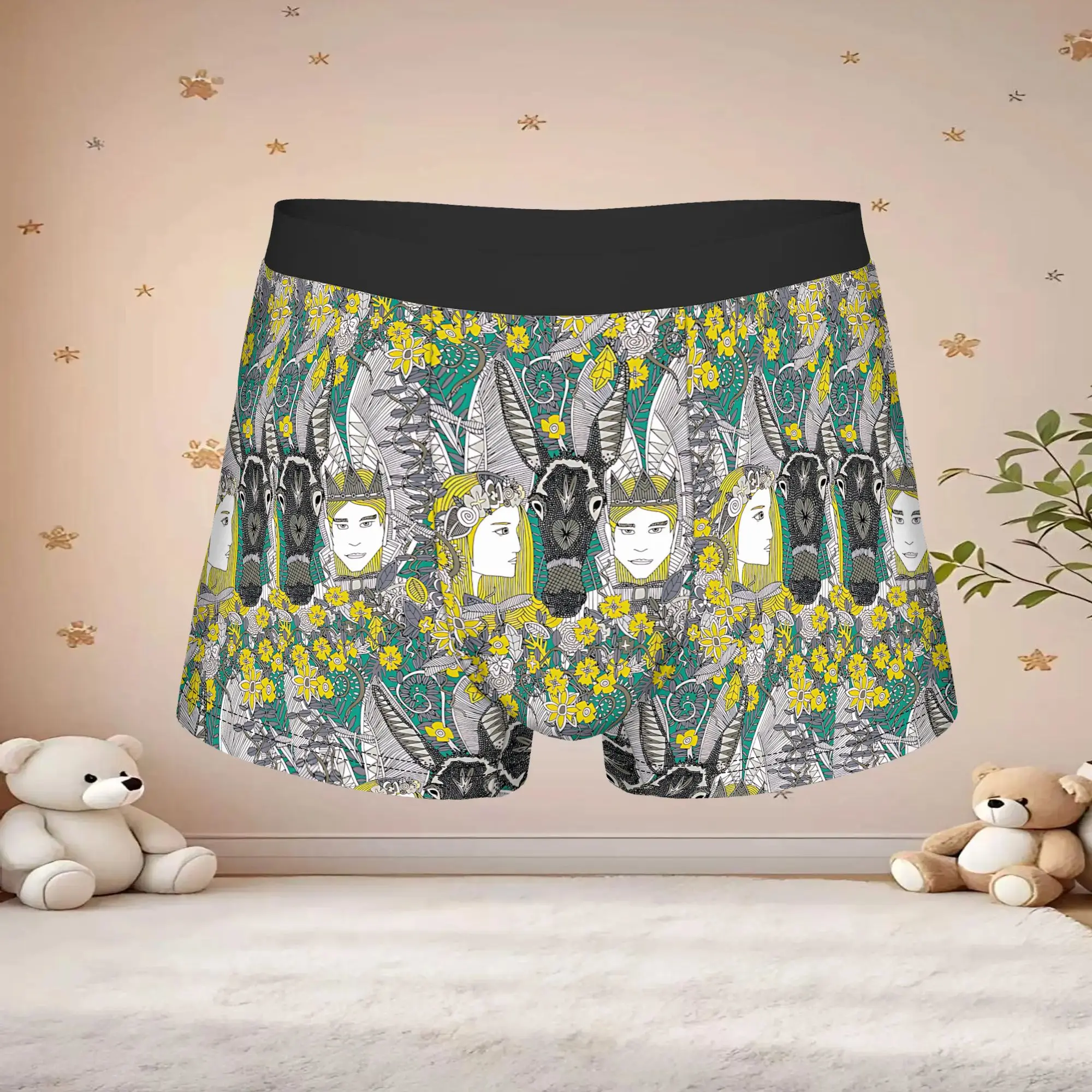 1pc Popular Midsummer Night S Dream boxers  Personalized Panties Men's Underwear Ventilate Shorts Boxer Briefs