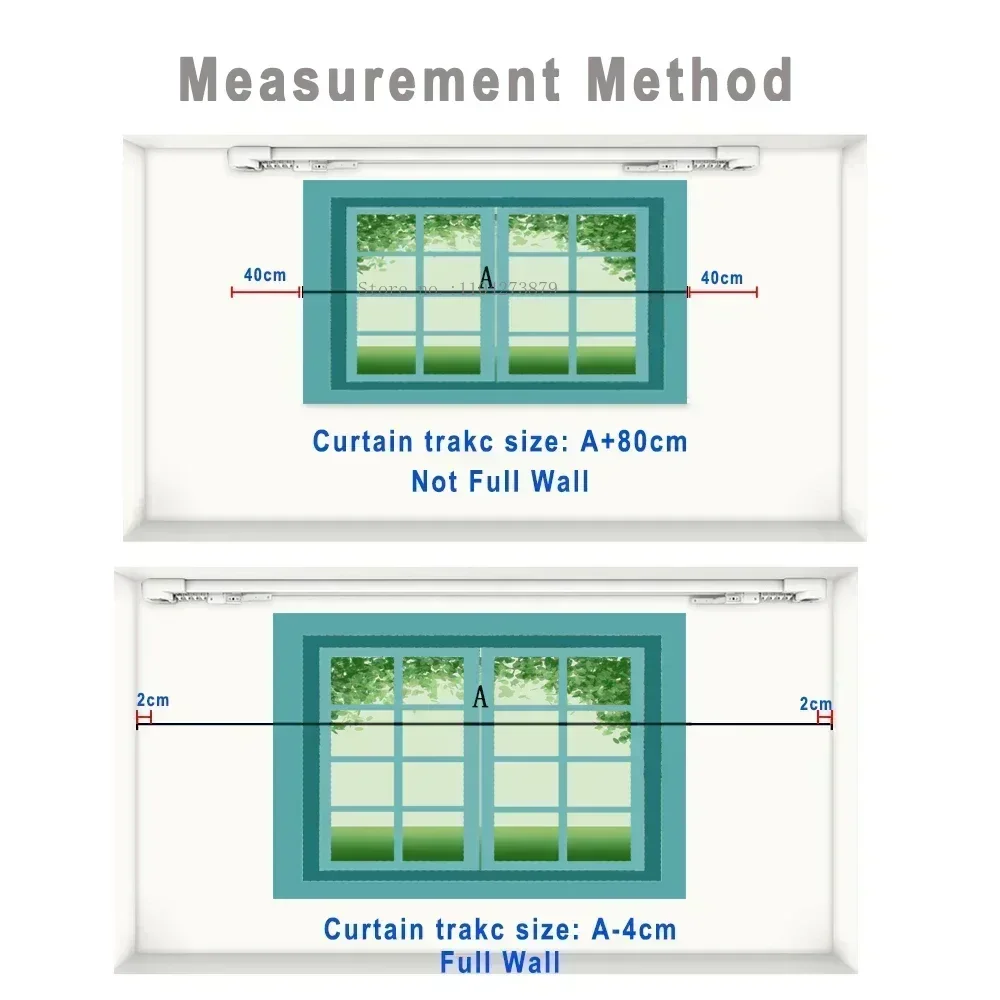 Customizable Electric Curtain Track Rail for Aqara C3 Dooya Tuya Wifi/Zigbee Smart Curtain Motor Smart Home Curtains Rod Cornice