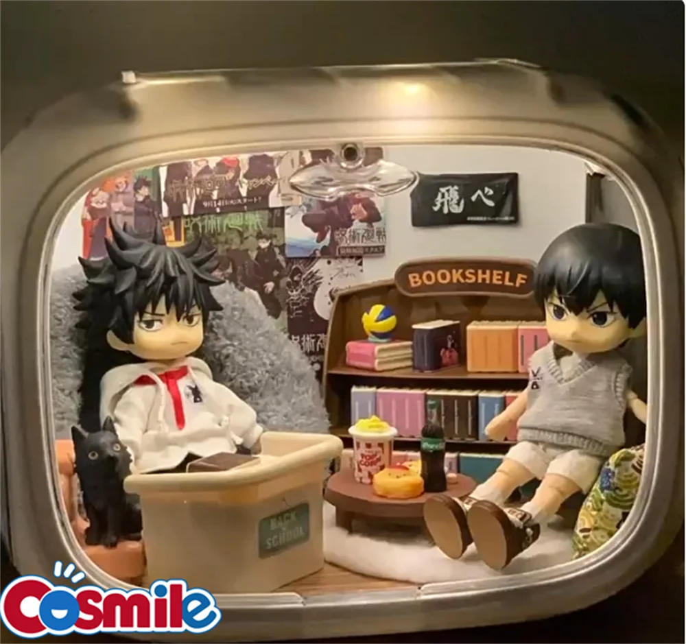 Cosmile offcial OB11 OB22 Baby House Display Box Zoom out lamproom display Anime Cosplay Props Cute Lovely C