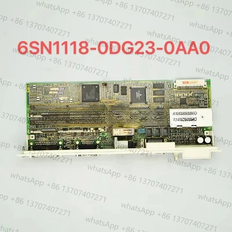 6SN1118-0DG23-0AA0 Unidade de controle SIMODRIVE 611-D de 1 eixo para unidade digital FS + RS 6SN1118 0DG23 0AA0