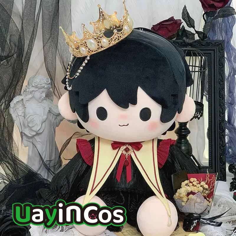 15cm 20cm 40cm Doll Clothes Xiao Prince Pajamas Vintage Pearl Crown Suit Stuffed Plushies Plush Doll Accessories Anime Toy Kids